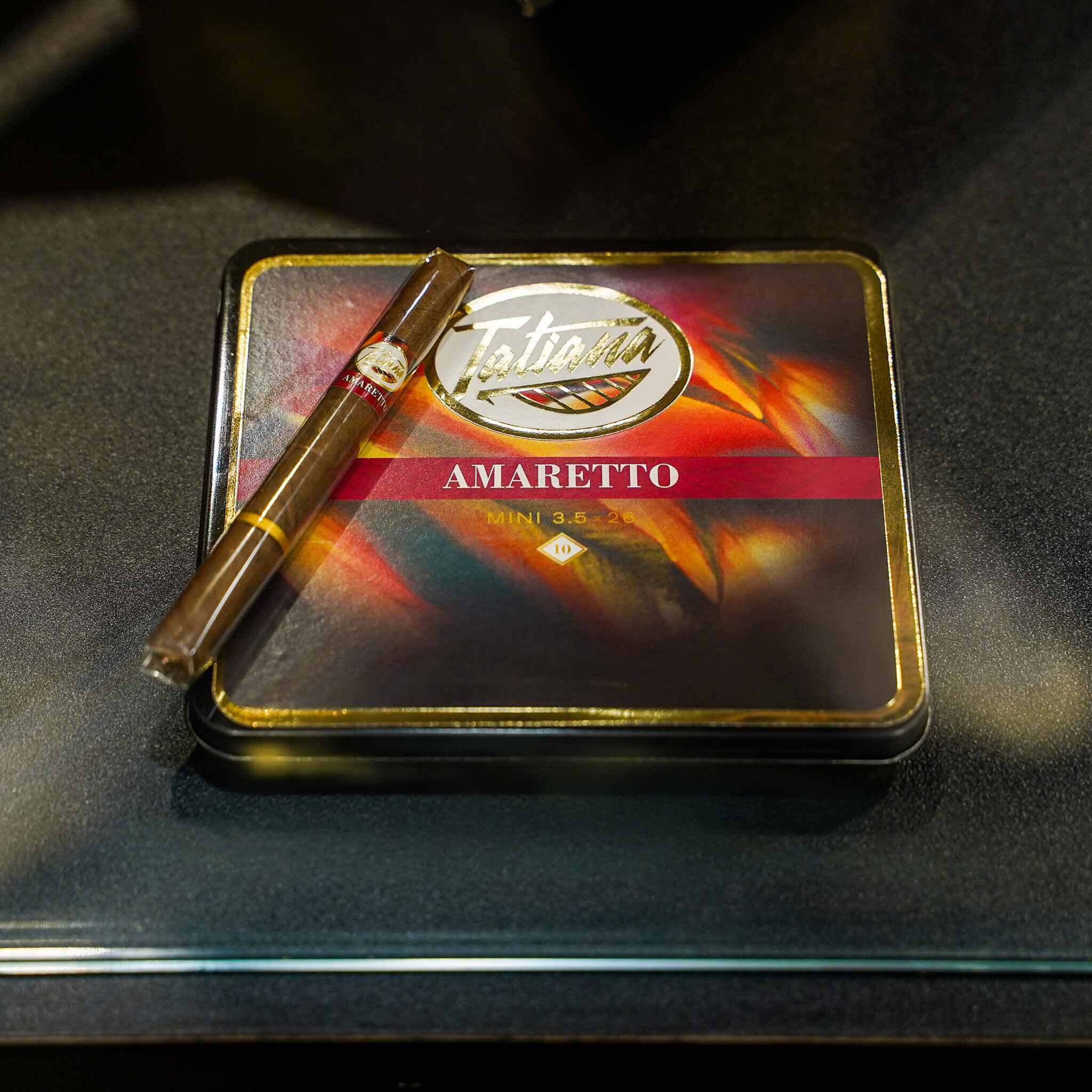 Miniature Amaretto 5/10 Tin, , jrcigars